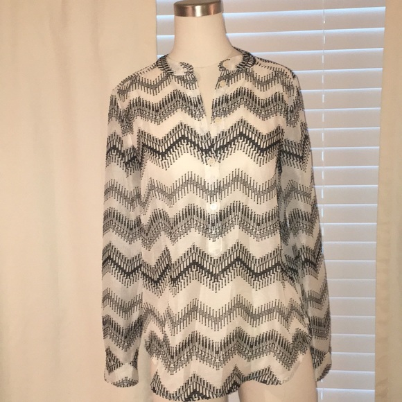 🎉HP🎉 J.Crew Factory chevron popover - Picture 4 of 8